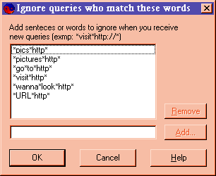 Ignore Queries